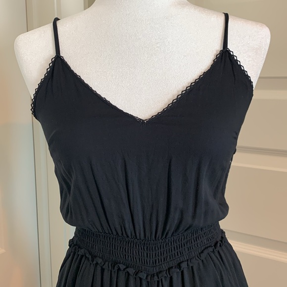 ARITZIA WILFRED WOMEN’S BLACK WIDE-LEG JUMPSUIT - Picture 2 of 16